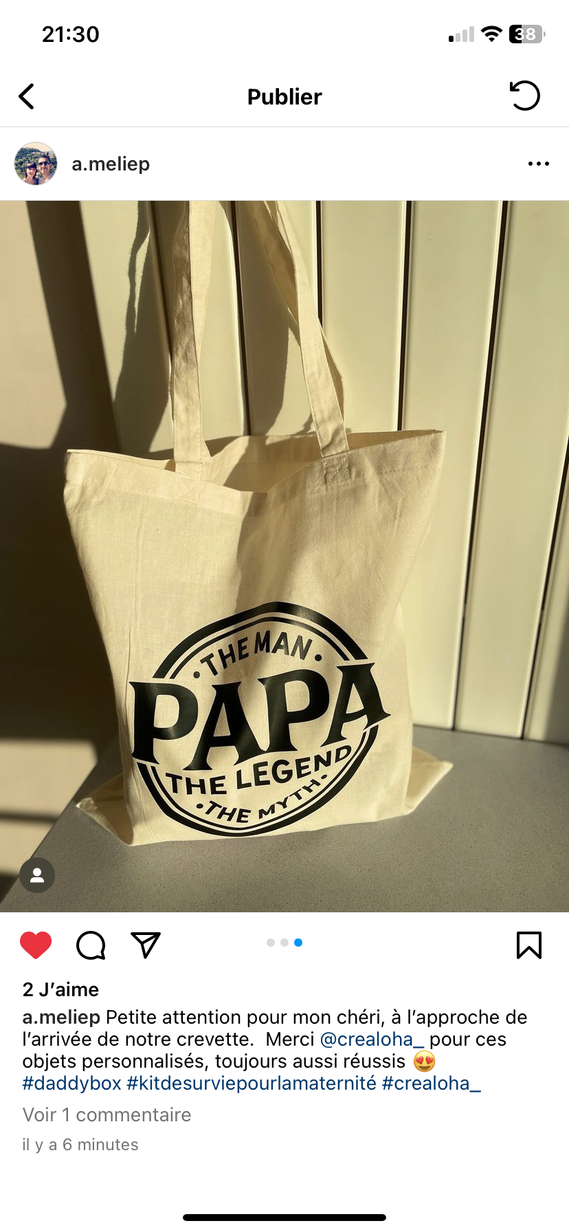 Totebag Papa